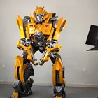 Robot Costume Realistic Large Size 10ft Tall Cosplay Adult Human Wear Inside Night Club