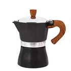 モカエスプレッソコーヒーメーカーマシン 3cup/6cup/9cup/12cup アルミイタリアストーブトップコーヒーメーカーパーコレーター