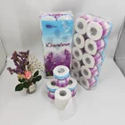 Paper Tissue Wholesale 3 Ply Custom Print Toilet Paper Tissue Roll