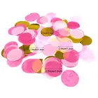 Paper Table Confetti Circles, Party Confetti for Wedding, Holiday, Anniversary, Birthday