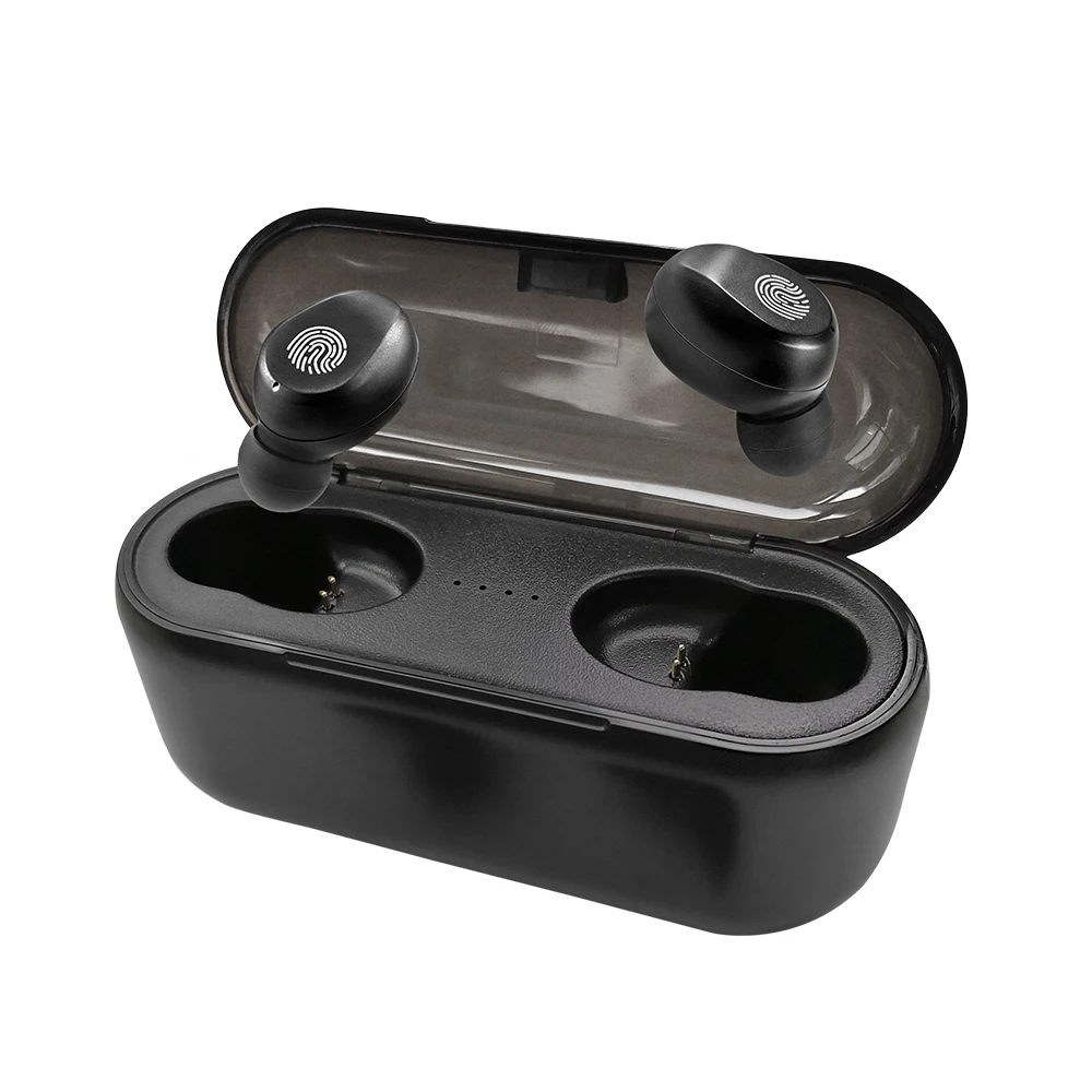 Top Ten TWS 5.0 Handsfree In-Ear Wireless Bluetooth Ear Buds Headphones RX17,Twins Earphone with Charging Box-Chelsea - ANKUX.COM