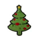 Custom Differen Christmas Decorations Applique Embroidery Christmas Patch