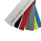 12Mm ID Tube 4.5Mm Anti Slip Black 4Mm Colorful Cable 1.25 Red Heat Shrink Tubing XLPE Polyolefin heat shrinkable tube