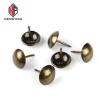 Customized gold furniture decoration tack nails round head iron metal hardware decor upholstery sofa nail
