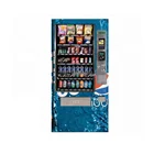 Combo snack and drink vending machine with 60 selections