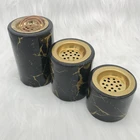 New Cylindrical Ceramic Incense Burner For Hotel And Office With Set or single