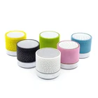 Colorful Wireless Mini Portable Twinkle Led Light Bluetooths Speaker with FM Radio