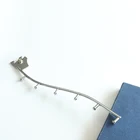 Hook For Hanger Metal Hook For Clothes China Factory Chrome Metal AA Channel Beads Display Hook For Clothes Hanger Hook
