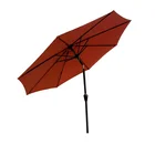 Outdoor sunshade beach sun 2.7m aluminium garden umbrella high quality parasol umbrella