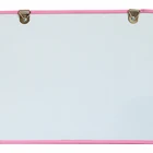 Wholesale small Hanging kids Aluminum alloy frame magnetic white board for writing and painting