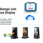 Restaurant Table Advertising Player Android WiFi LCD Table Stand Advertising Display Player