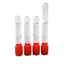 globalroll manufacturers red top cap 2ml no additive glass pet sterile pet serum blood vacuum vacutainer collection tubes
