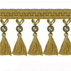 Top grade Best-Selling cotton curtain tassel fringe