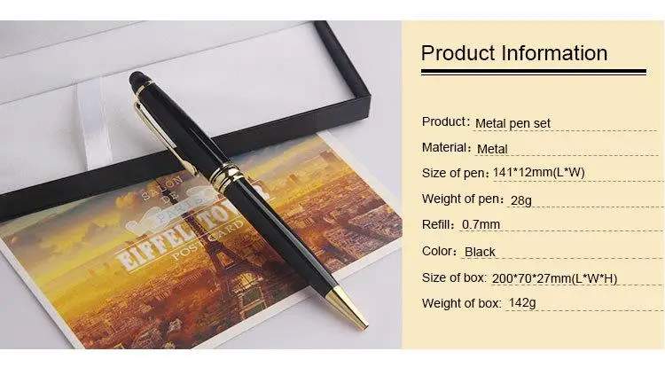 promotional advertising gif metal ballpoint hot selling ball pen
