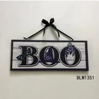 led wireframe halloween door alphabet outdoor hanging decoration