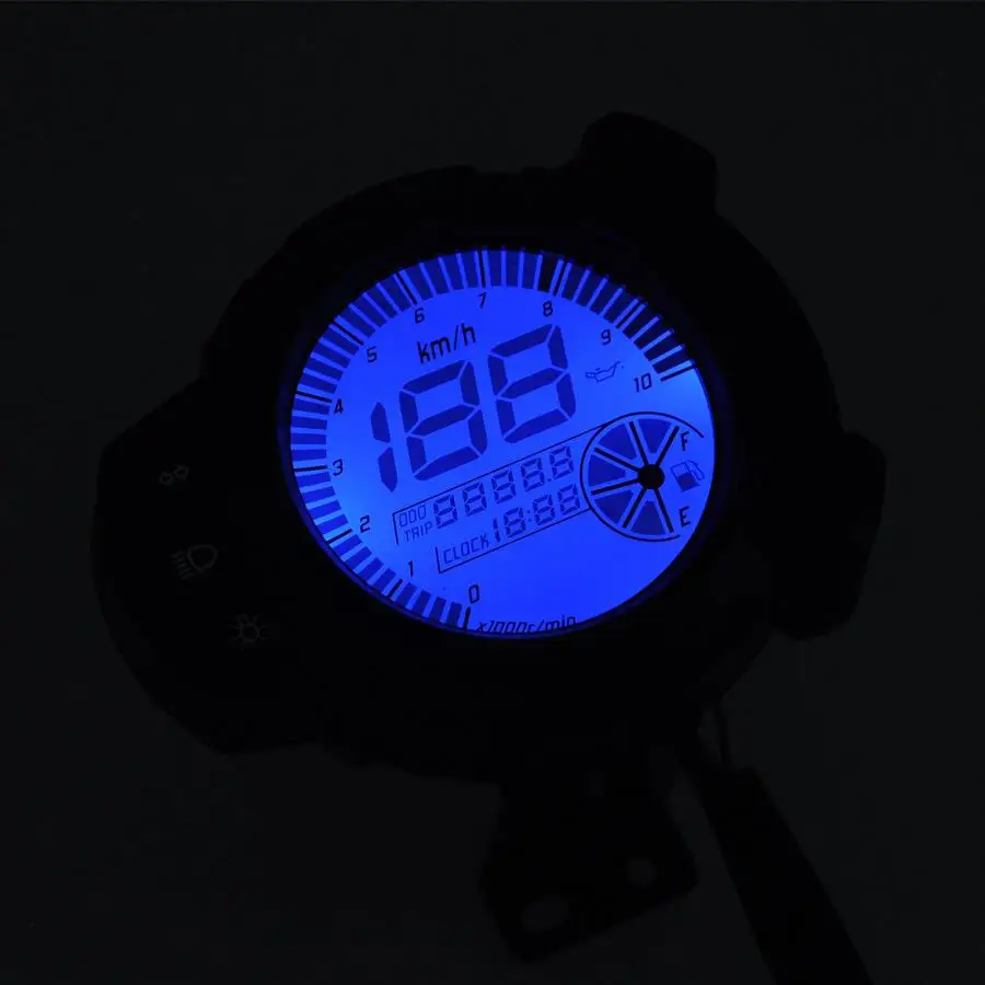 7 Colors Motorcycle Digital Instrumentation Odometer Speedometer Tachometer Gauge Fit For Yamaha RXM BWS 125 Factory Direct Sale