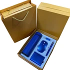 New Design Premium VIP 5 in 1 Pen Flash Drive Mouse Vacuum Flask Power Bank Executive Gift Set