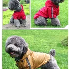 Lovable Dog PVC Material Reflective Waterproof Pet Puppy Raincoat Lovable Hoodie Raincoat For Small Dog