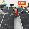 300w solar panel solar system 5kw safe power inverter