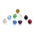 Wholesale 3mm to 10mm bicone beads, Loose Glass crystal Beads for jewelry making