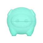 2020 New Product Soft Suction BPA Free Food Grade Eco-friendly Tableware Colorful Adorable Pig Baby Silicone Bowl