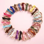 Cute baby girl Leather knot flower hairband felt bow headband