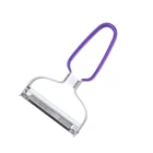 Ultra Sharp Silicone Non Slip Grip Stainless Steel Vegetable Peeler For Potatoes, All Fruits & Veggies