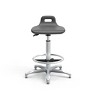 Low MOQ Aluminum dental stool chair lab chair with metal base Wholesale
