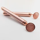 Personal Skin Care Electric Vibrating Face Jade Massager 24k Gold Facial Energy Beauty Bar