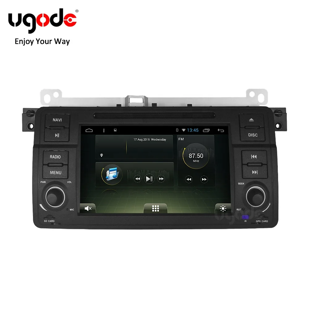 Ugode M3 E46 один Din Android DVD плеер автомобиля Авто Стерео GPS навигации мультимедиа