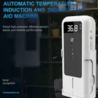 Hand Automatic Hand Sanitizer Dispenser With Body Temperature Detection 300ml Touchless Floor Stand Alcohol Dispenser