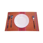 Woven Placemats Placemat Placemat New Products Polyester Fiber Woven Placemats For Restaurants