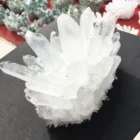 Crystal Wholesale Natural Aura Clear Quartz Crystal Cluster Sparkly Raw Crystal Cluster For Decoration