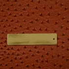 High-grade stock PVC ostrich pattern 1.2mm leather for handbags