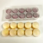 Huiyang Ready To Eat Frozen Food Daifuku Mochi In Mango Taste; Chinese Snack Mini Mochi Sweets