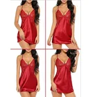 Rose-team long-sleeved jumpsuit sexy lingeries erotic fish net