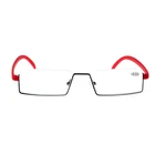 Super light Reading glasses metal frame TR temple half frame for unisex VR10250 I vision