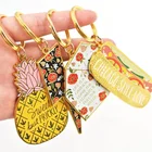 Service Custom Key Promotional Gift Free Samples Service Custom Metal Christmas Key Chain