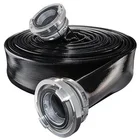 High pressure manure transfer drag irrigation hose