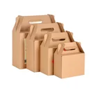 Custom Printing Recycled Kraft Corrugated Packaging Package Paper Box