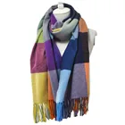 BLUE PHOENIX other scarves & shawls 80%alpaca 20%nylon scottish tartan winter hijab