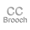 Channel cc brooch pins channel brooch