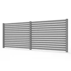 Lowes price aluminium slat fencing panels and gates