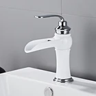 Hot Sale Bathroom Metered Single Hole Water Tap Wash Basin Faucet