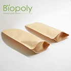 Eco-Friendly Pla Cornstarch 100% Compostable Biodegradable Plastic Packaging Pouch Bag