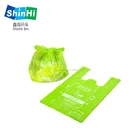 100% biodegradable Compostable Environmental Supermarket HomeBig size customization garbage bags