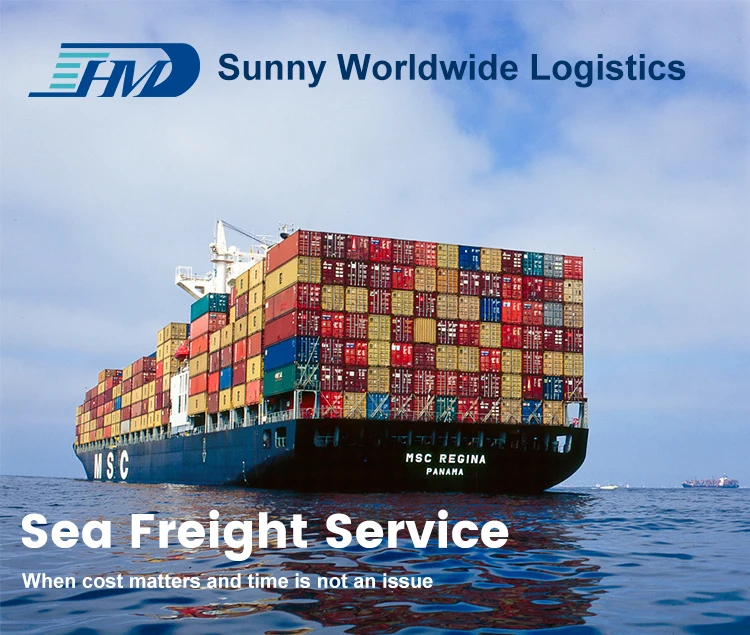 Sea shipping agent to the united states FCL container shipping to usa by sea