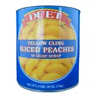 Yellow Peach Dices Peaches Peachyellow 3000g Tined Canned Yellow Peach Dices Brands Peaches Fruits Syrup