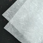 30gsm A4 size white color printing art decoration decoupage mulberry rice paper