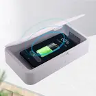 Portable Wireless Charger UV Light Disinfection Box Cell Mobile Phone UV Sanitizer Multi-Functional Sterilizer